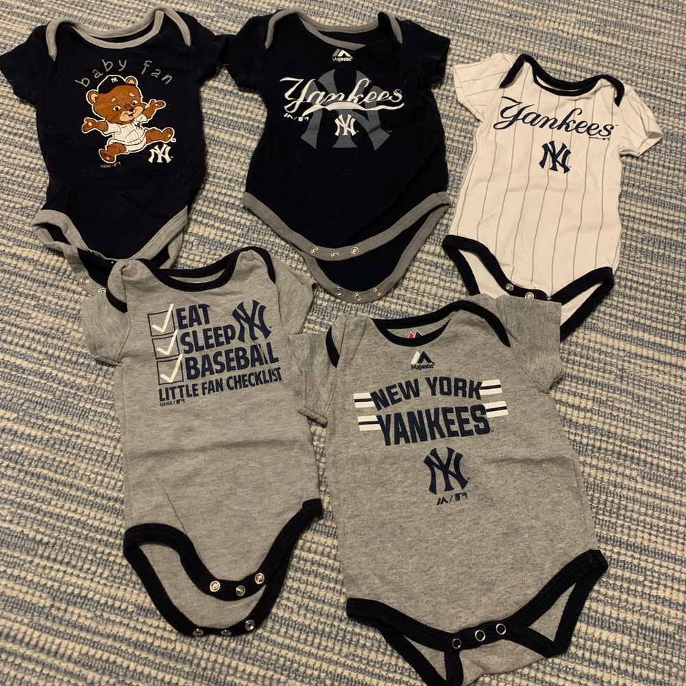 Yankees onesies